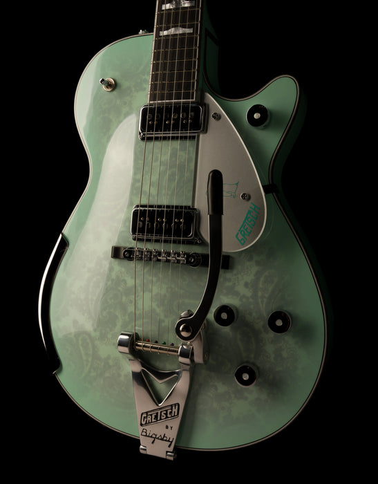 Gretsch Custom Shop Masterbuilt G6134CS 1955 Surf Paisley Penguin NOS