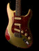 Fender Custom Shop Masterbuilt Todd Krause 1963 Stratocaster Heavy Relic Sage Green Metallic over Seminole Red