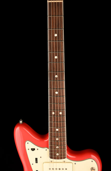 Pre Owned 2016 Fender American Design 1962 Vintage Reissue Jazzmaster Fiesta Red With OHSC