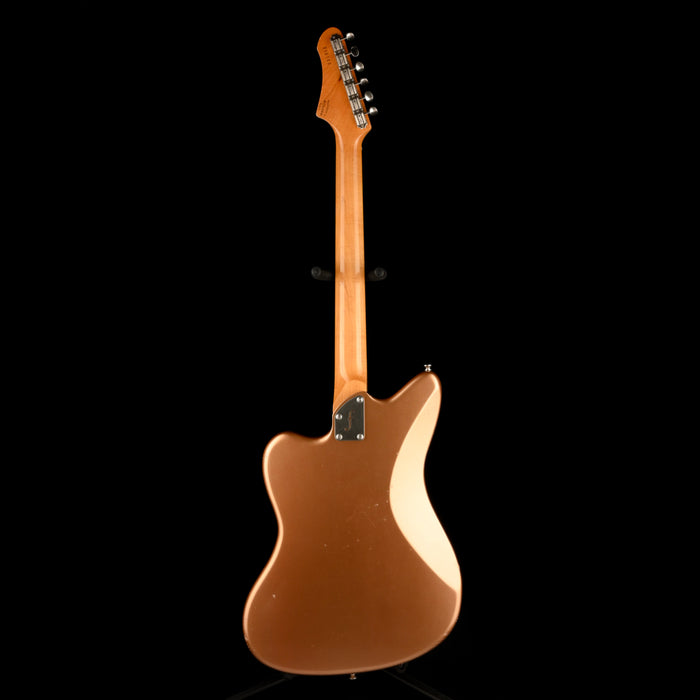 Fano Oltre Series JM6 P90 Light Distress Firemist Gold With Gig Bag