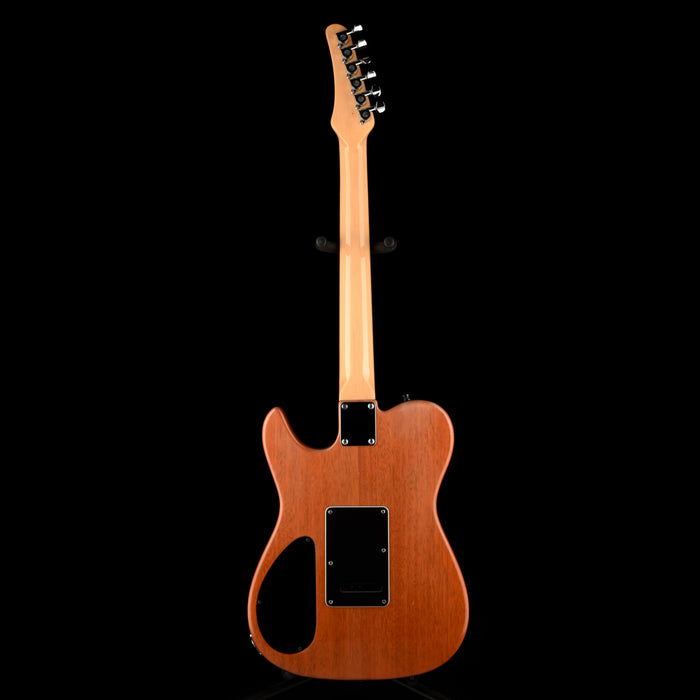 Victor Guitar Company Finster Custom 3P90 Quilted Maple Top T-Style Natural Electric Guitar With HSC