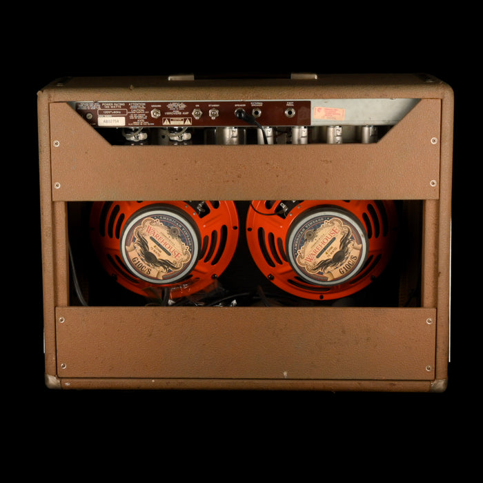 Pre Owned 1993 Fender '63 Vibroverb Reissue Guitar Amp Combo Brown