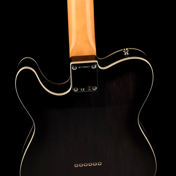 Fender Custom Shop 1960 Telecaster Custom Flametop NOS Ebony Transparent With Case