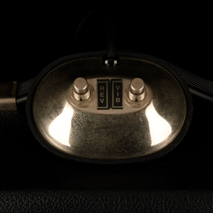 Used Fender '68 Custom Princeton Reverb Guitar Amp Combo With Alessandro Mod with Footswitch - 2