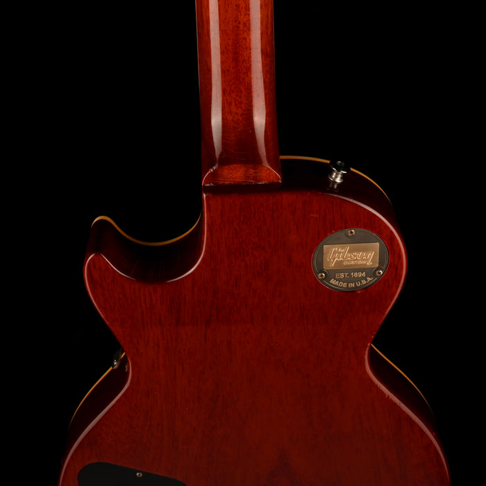 Pre Owned 2018 Gibson Custom Shop Tom Murphy Painted & Aged 1960 Les Paul Standard Reissue Dirty Lemon Burst With OHSC