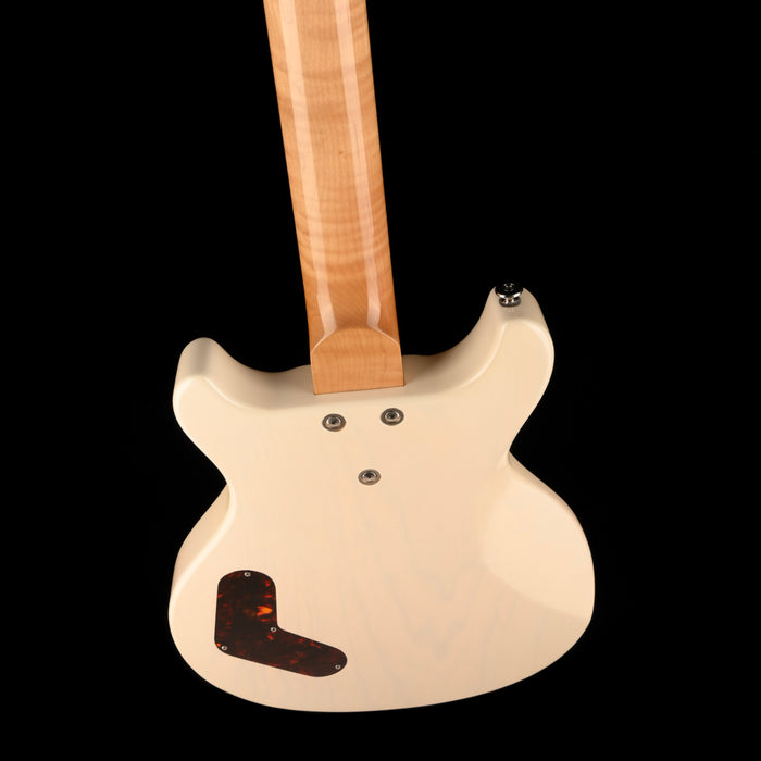 Pre-Owned 2020 Deimel Doublestar Paper Moon White Electric Guitar With OHSC