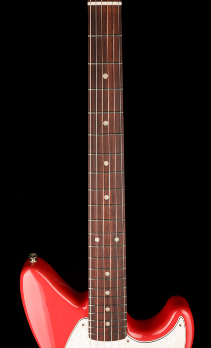 Used Fender Kurt Cobain Jag-Stang Fiesta Red With Gig Bag