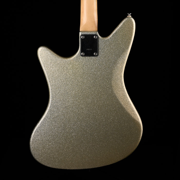 Pre Owned 2004 DiPinto Galaxie IV Los Straitjackets Silver Sparkle (Made in Korea) with Gig Bag