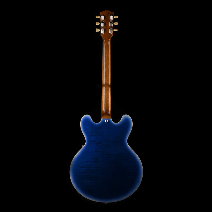 Pre Owned Gibson Mod ES-335 Figured Blue Brink Blast with OHSC