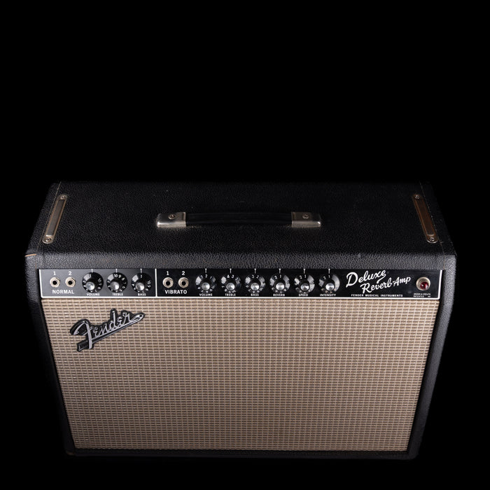 Vintage 1966 Fender Deluxe Reverb 1966 Deluxe Reverb Guitar Amp Combo With Celestion G12 Speaker
