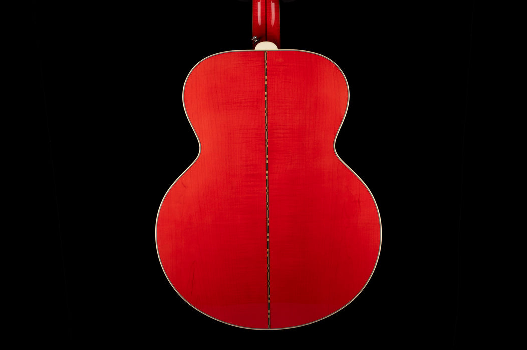 Used 2016 Gibson Limited Edition SJ-200 Trans Cherry - One of 50 - With Mono Case
