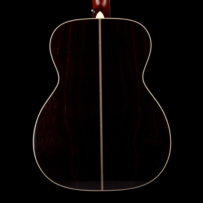 Used Santa Cruz OM Grand Natural Acoustic Electric Guitar with OHSC