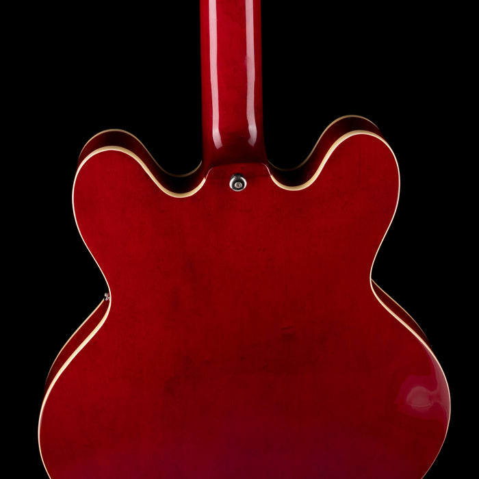 Pre Owned 1998 Epiphone ES-335 Dot Cherry Electric Guitar Signed By B.B. King With HSC