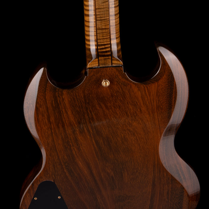 Pre Owned Gibson Custom Shop NAMM Exclusive SG Custom Elegant Quilt Natural with OHSC