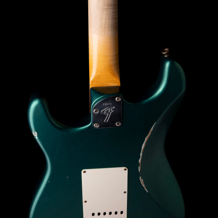 Fender Custom Shop Masterbuilt Andy Hicks 1967 Stratocaster HSS Journeyman Relic British Racing Green With Case