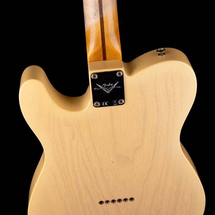 Fender Custom Shop 1954 Telecaster Journeyman Relic Faded Aged Nocaster Blonde With Case