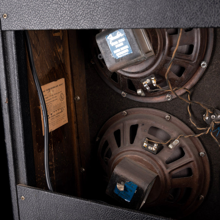 Vintage 1966 Fender Super Reverb Guitar Amp Combo With Cover