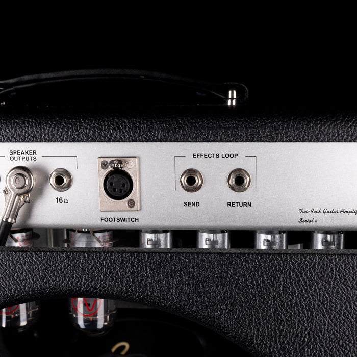 Pre Owned Two-Rock Classic Reverb Signature 1x12" 50-Watt Black Guitar Amp Combo With Footswitch