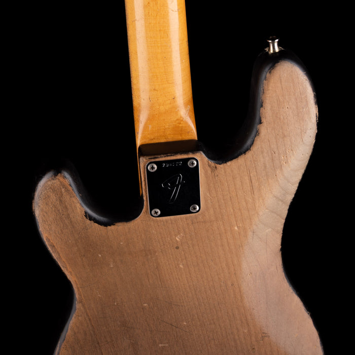 Vintage 1966 Fender Precision Bass Refinished With Custom Artwork With Case