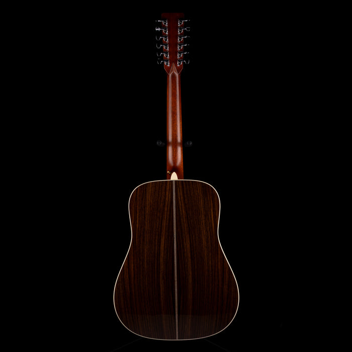 Used Martin HD12-28 Natural With Fishman Rare Earth Magnetic Pickup Acoustic Electric Guitar With OHSC