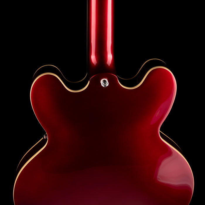 Pre Owned Epiphone Riviera Semi-Hollow Sparkling Burgundy With Gig Bag