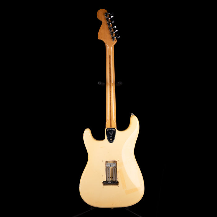 Vintage 1974 Fender Stratocaster Maple Fingerboard Olympic White With OHSC