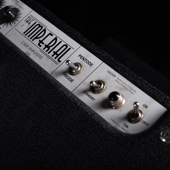 Pre Owned 2001 Carr Imperial 2x12" Guitar Amp Combo Black