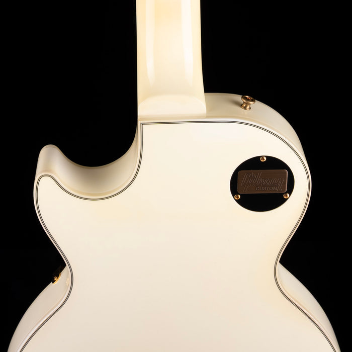 Used Gibson Custom Shop Les Paul Custom Alpine White with OHSC