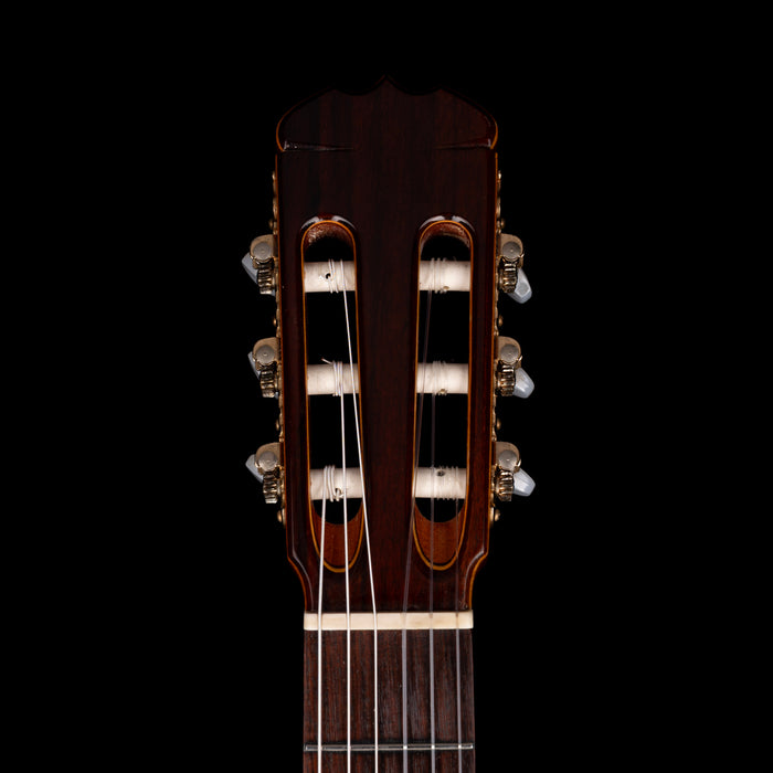 Pre Owned Takamine Made In Japan Model C-128 Nylon Classical Guitar Natural