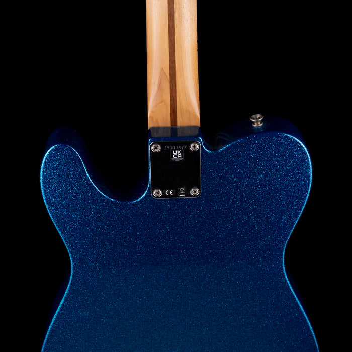 Used Fender Artist Series J Mascis Tele Bottle Rocket Blue Flake With Gig Bag
