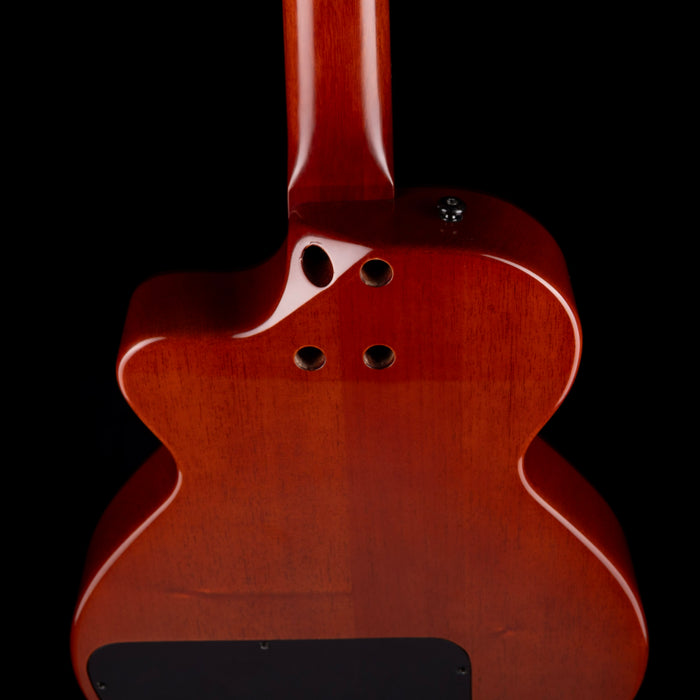 Pre Owned 2004 Willcox Guitars Lightwave Atlantis Thinline Natural Electric Guitar with Gig Bag