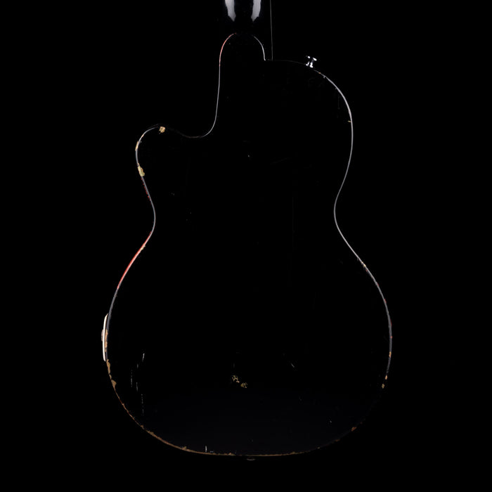 Vintage 1954-58 Kay K-136 Black & White Electric Guitar with Gig Bag