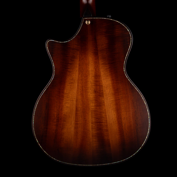 Pre Owned 2022 Taylor Builder's Edition K24ce AA Koa Kona Burst with OHSC