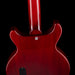 Pre Owned Gibson Custom Shop 1958 Les Paul Junior Double Cut Cherry Red With OHSC