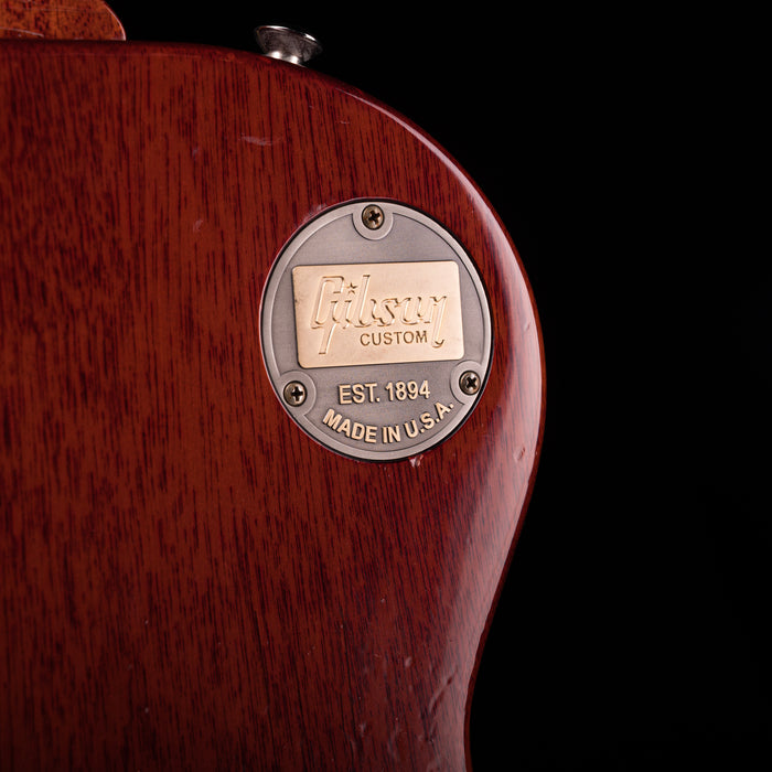 Pre Owned 2018 Gibson Custom Shop Tom Murphy Painted & Aged 1960 Les Paul Standard Reissue Dirty Lemon Burst With OHSC