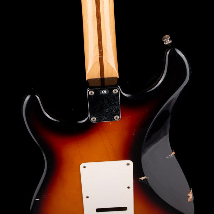 Used 2000 Fender Standard Stratocaster 3-Tone Sunburst with Gig Bag