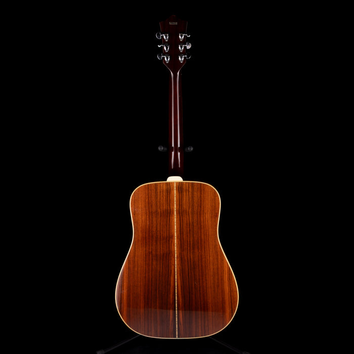 Pre Owned 1970's Rider RG-500 Acoustic Guitar Natural With Gig Bag