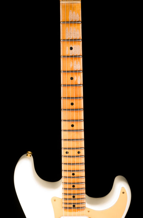 Fender Custom Shop Limited Edition 1954 Stratocaster Relic Faded Aged Olympic White