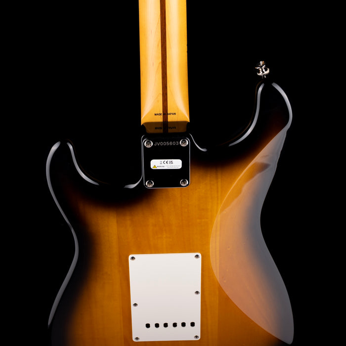 Pre Owned Fender JV Modified '50s Stratocaster HSS 2-Tone Sunburst With Gig Bag