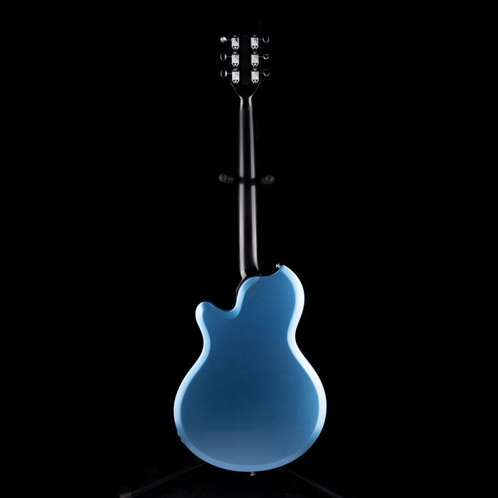 Pre Owned Supro Model 2010BM Jamesport Single Pickup Island Series Ocean Blue Metallic With Bigsby With OHSC