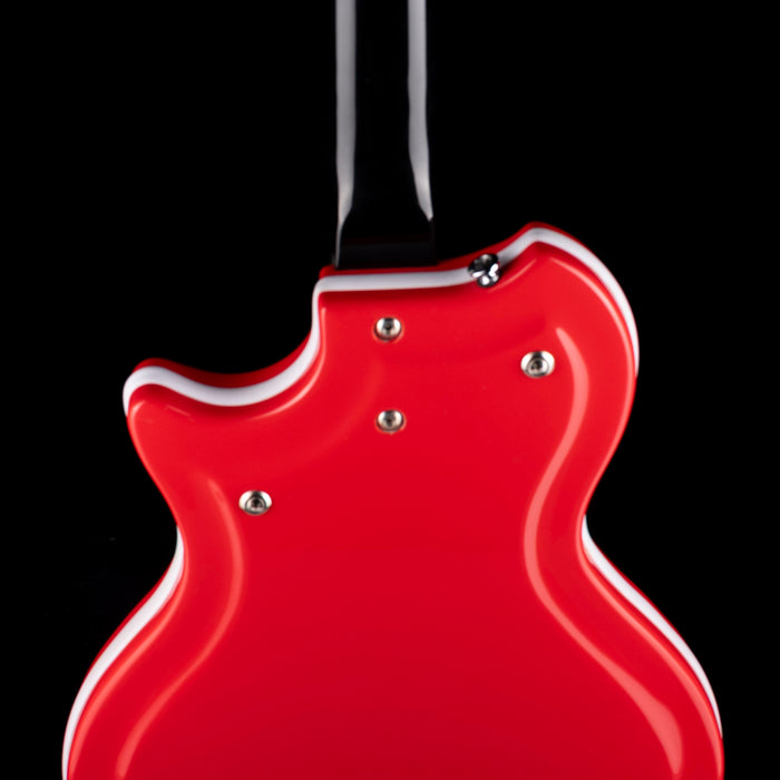 Pre Owned Supro American Series Belmont Vibrato Poppy Red With OHSC