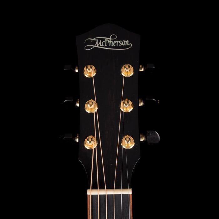 Pre Owned 2010 McPherson 3.5 in Madagascar Rosewood & Engelmann Spruce Natural With OHSC