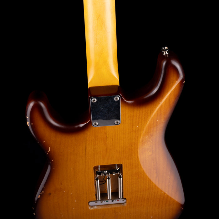 Used Partscaster S-Style Whiskey Sunburst Electric Guitar