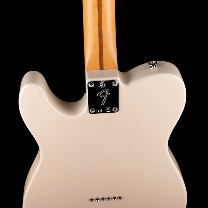 Pre Owned Fender Gold Foil Telecaster Ebony Fingerboard White Blonde With Gig Bag