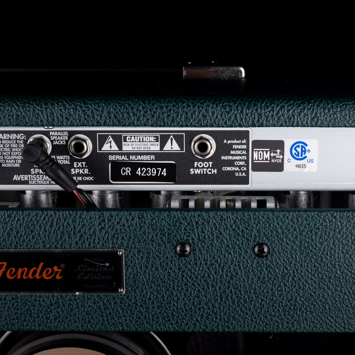 Fender Limited Edition '65 Deluxe Reverb Guitar Amplifier British Racing Green