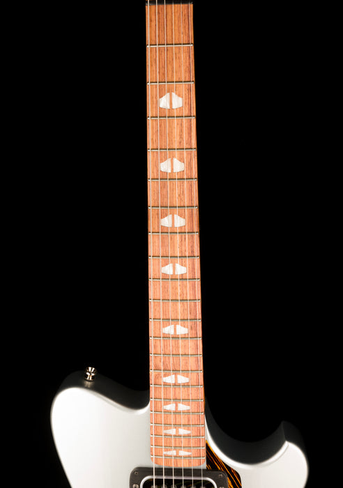 Powers Electric A Type Hardtail Dolomite Silver with Softshell Case