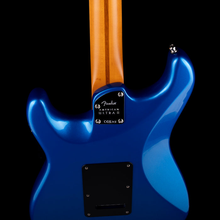 Fender American Ultra II Stratocaster Noble Blue With Case - Demo