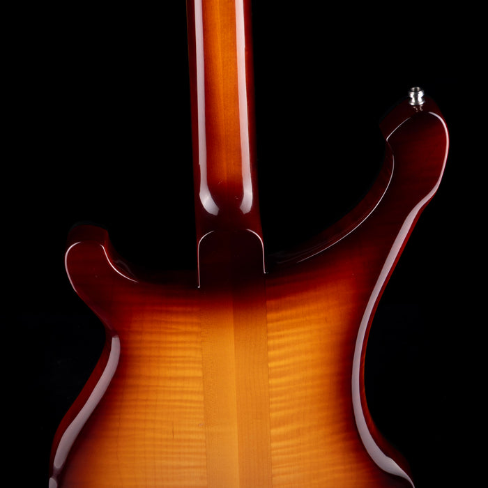 Pre Owned 2022 Rickenbacker Limited Edition 90th Anniversary 480XC TBG TobaccoGlo Guitar With OHSC