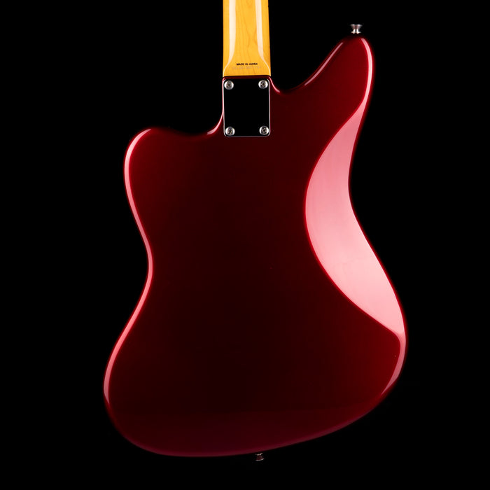 Pre-Owned 2013 Fender MIJ '66 Reissue Jaguar Candy Apple Red With Case