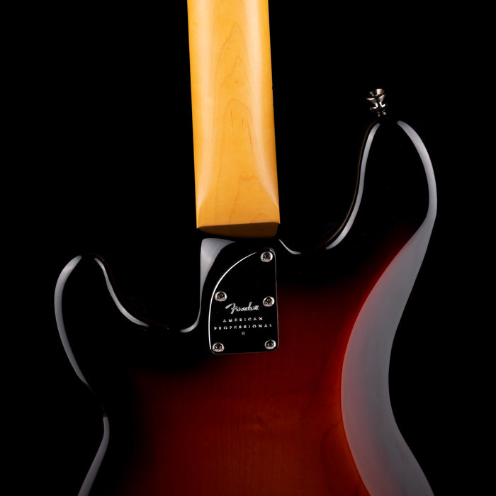 Used 2023 Fender American Pro II Precision Bass Sunburst With OHSC